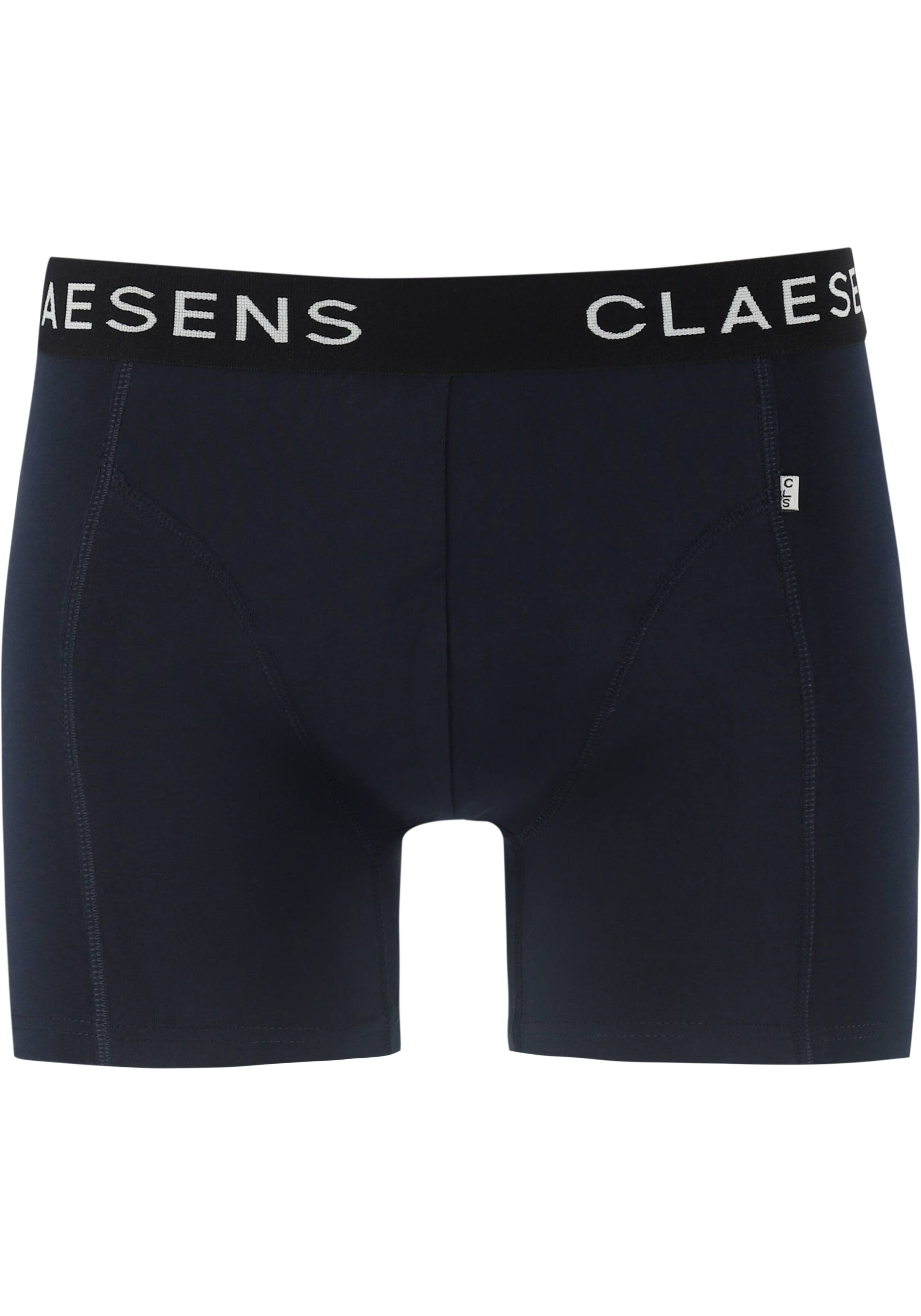 Claesen's Basics boxers (3-pack), heren boxers lang, zwart, grijs en blauw